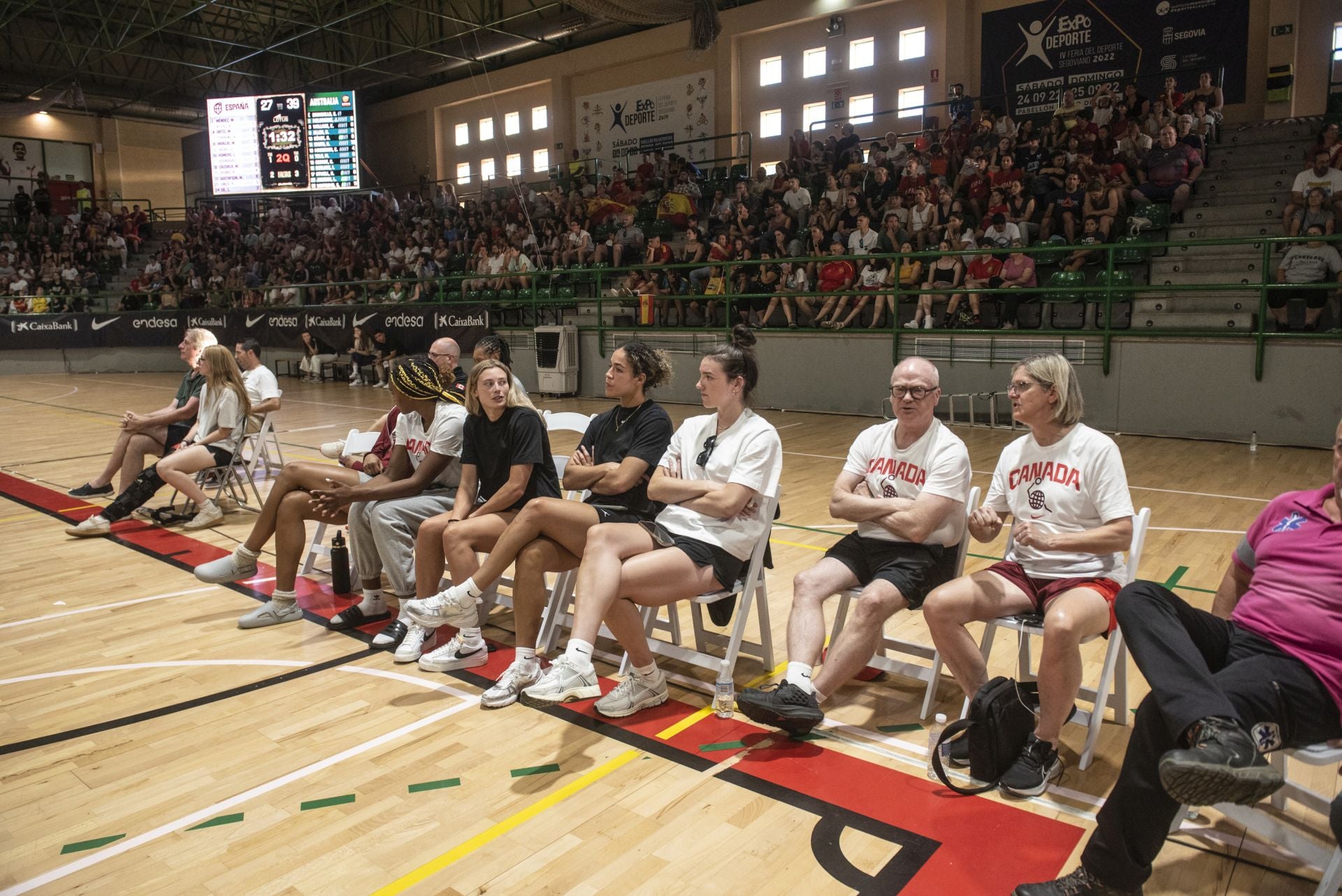 El partido de España contra Australia, en imágenes