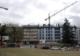 Obras que se llevan a cabo en la Residencia Asistida de Segovia.