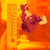 Ola de calor en Valladolid: mapa con las máximas previstas pueblo a pueblo