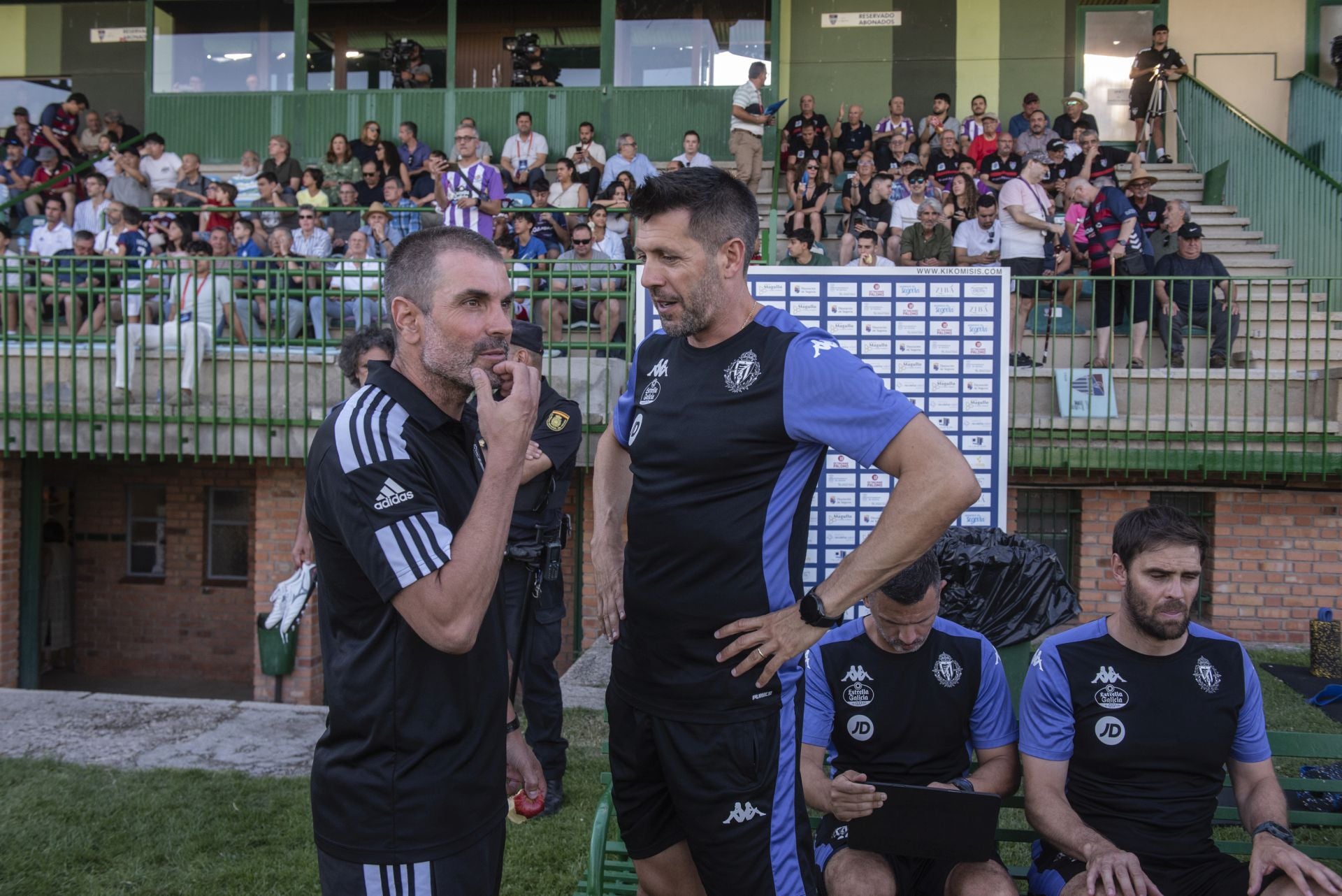 El partido entre la Segoviana y el Real Valladolid, en imágenes