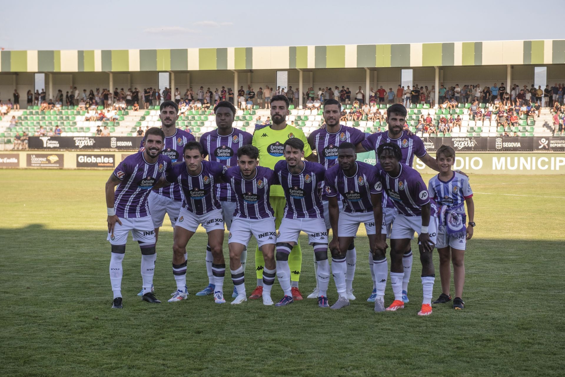 El partido entre la Segoviana y el Real Valladolid, en imágenes