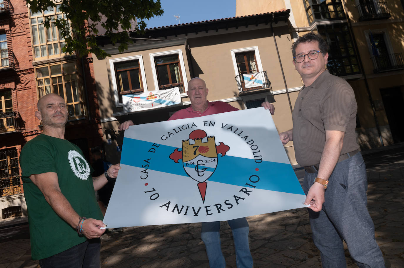 La procesión de Santiago Apóstol y el 70 aniversario de la Casa de Galicia, en imágenes