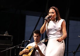 Imágenes del concierto de María Emilia en el patio del Colegio San José de Valladolid