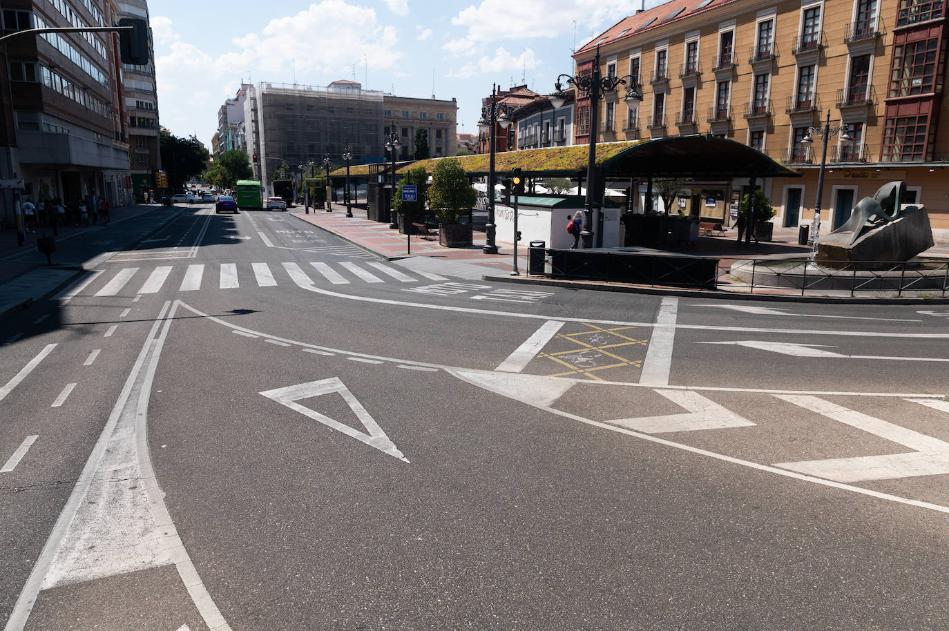 La ola de calor deja desierto Valladolid