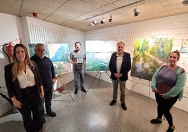 Ganadores del Concurso de Pintura Rápida «Pinta mi pueblo» en 2023.