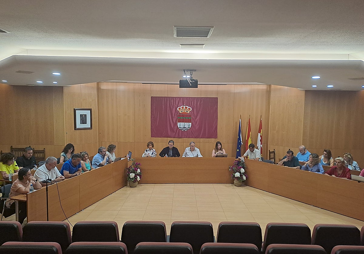 Pleno en el Ayuntamiento de Laguna de Duero.