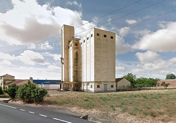 El silo de Santervás de Campos.