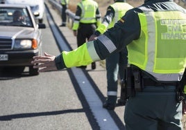 Control en carreteras, en imagen de archivo.