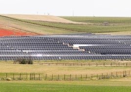 Planta fotovoltaica.