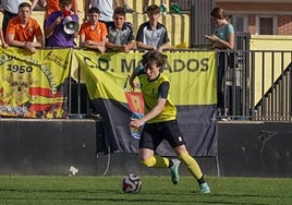 Un jugador del Mojados, en un partido de la temporada pasada.