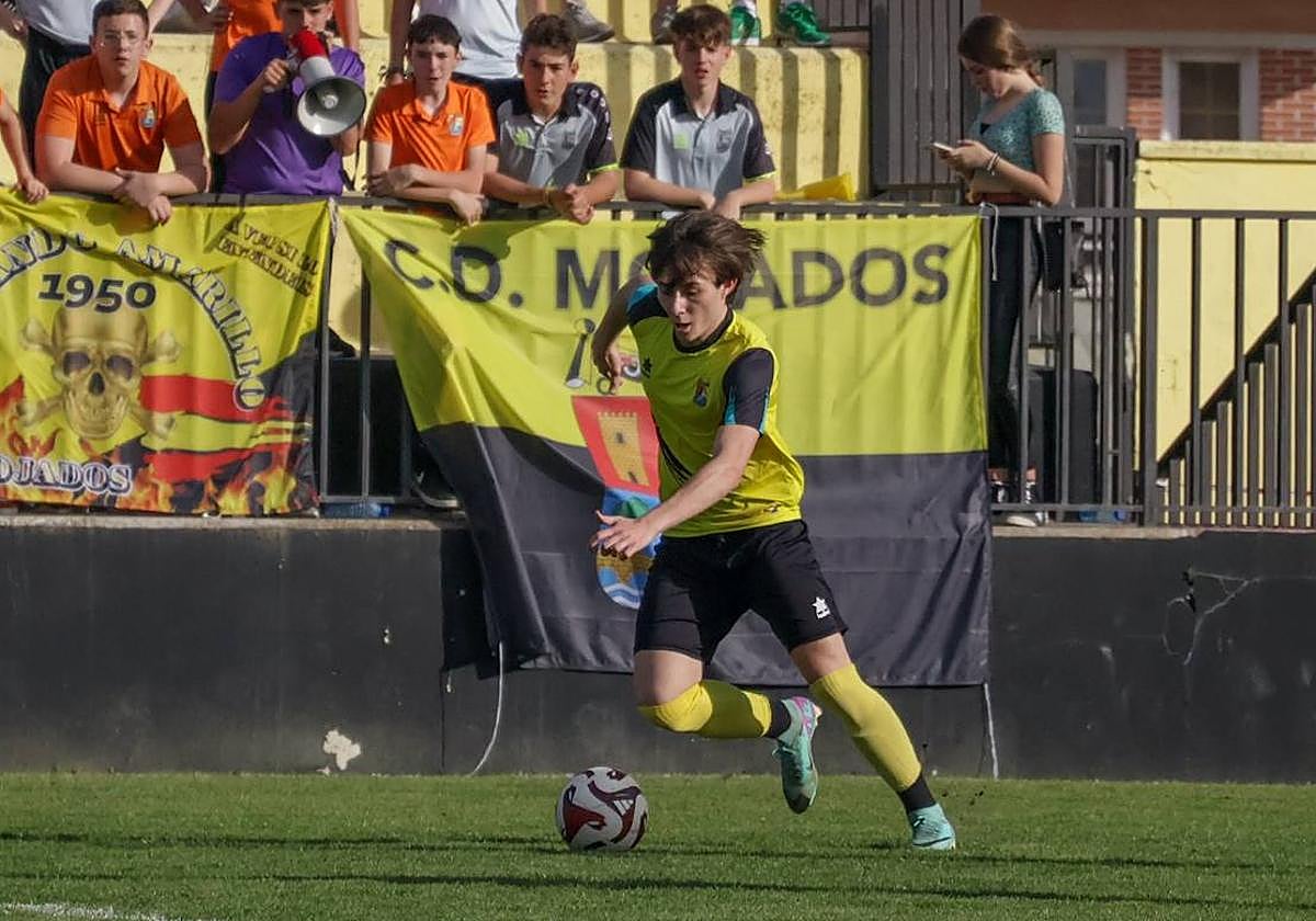 Un jugador del Mojados, en un partido de la temporada pasada.