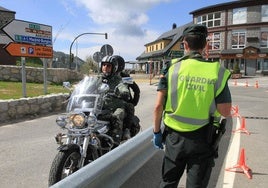 Fotografía de archivo de Guardia Civil en Navacerrada.