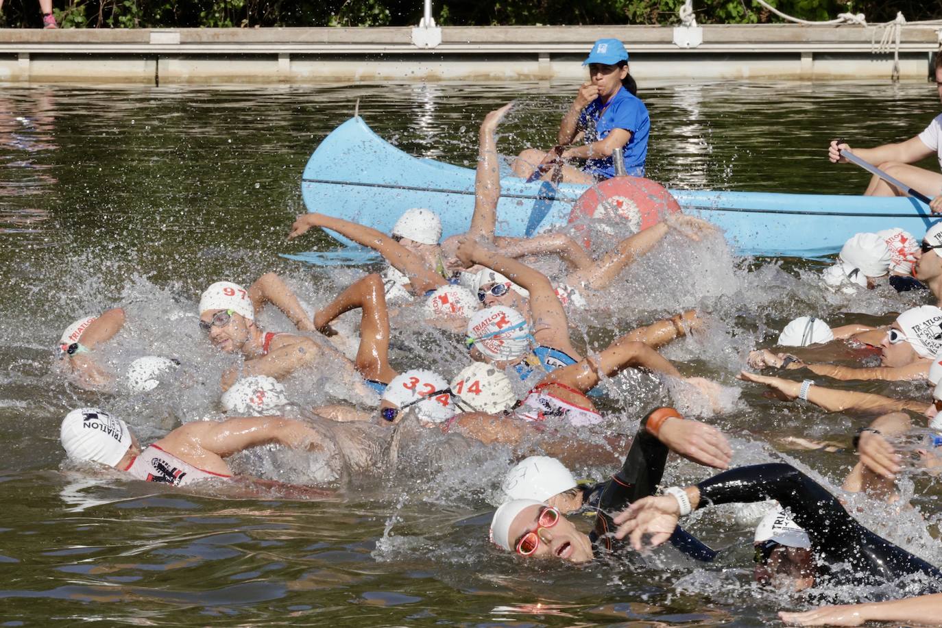 Las imágenes del XXVI Triatlón Ciudad de Valladolid