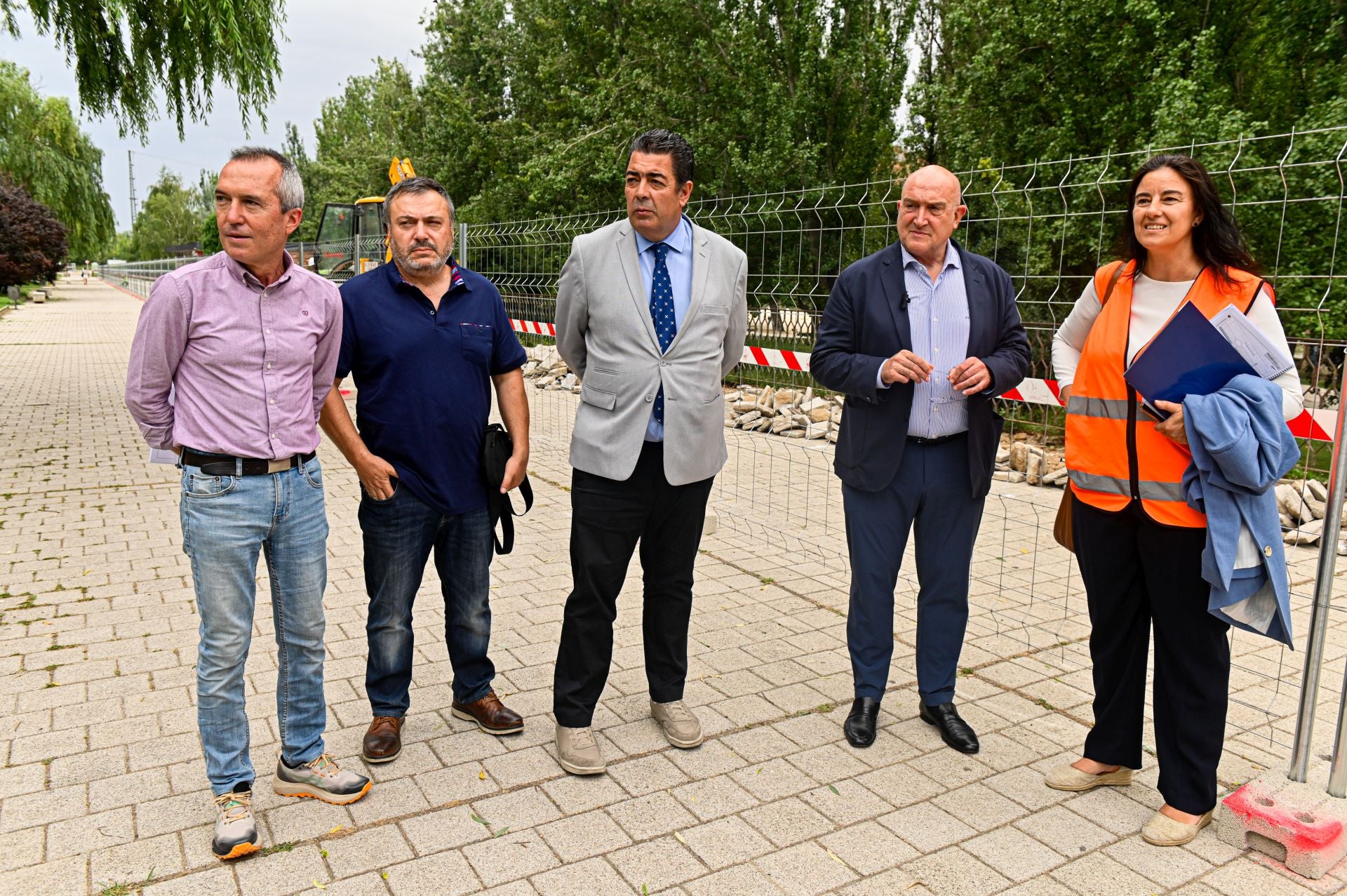 Empiezan las obras para destruir el carril bici de Isabel La Católica