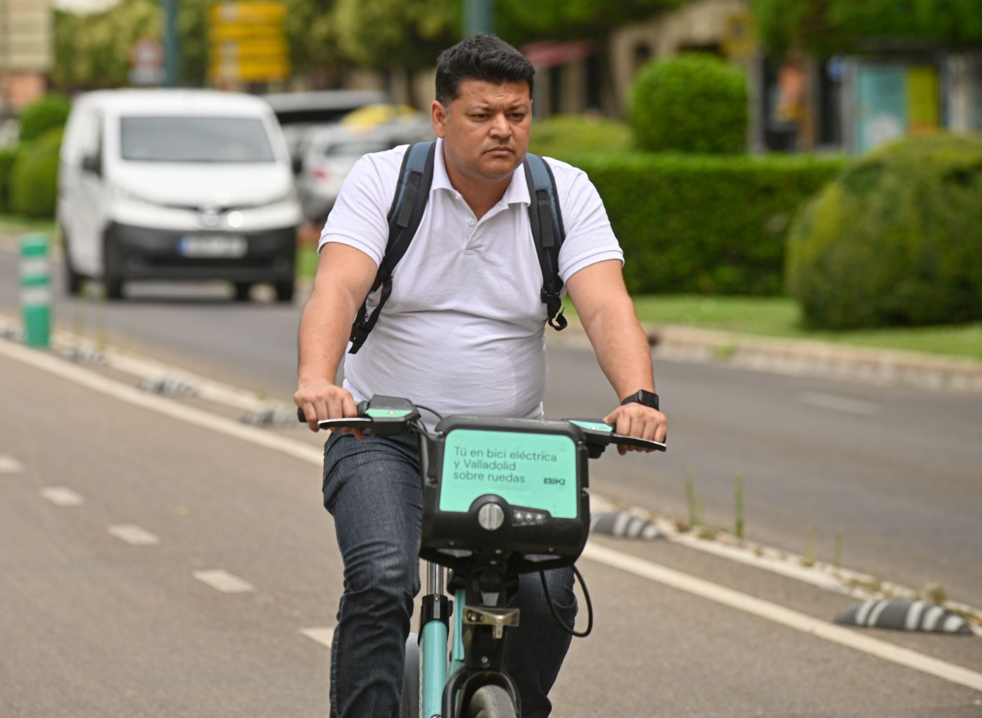 Empiezan las obras para destruir el carril bici de Isabel La Católica