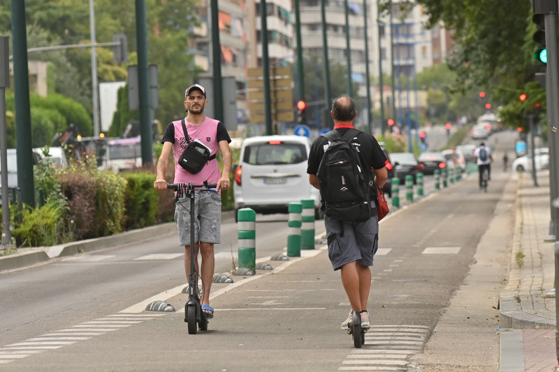 Empiezan las obras para destruir el carril bici de Isabel La Católica