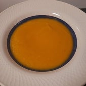 Crema de calabaza casera