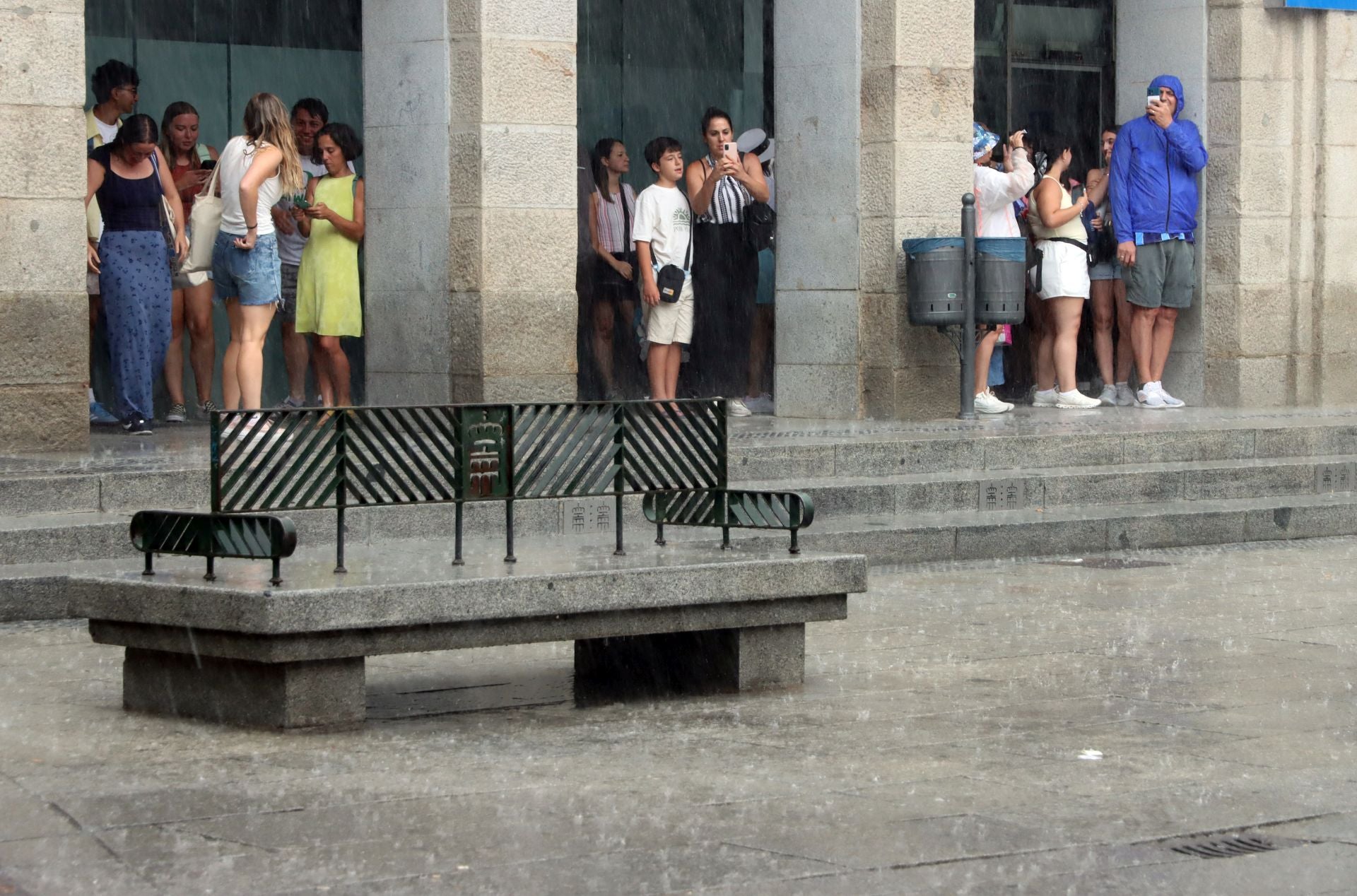 Fotografías de la intensa tormenta en Segovia