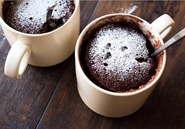 Bomba de chocolate en menos de cinco minutos