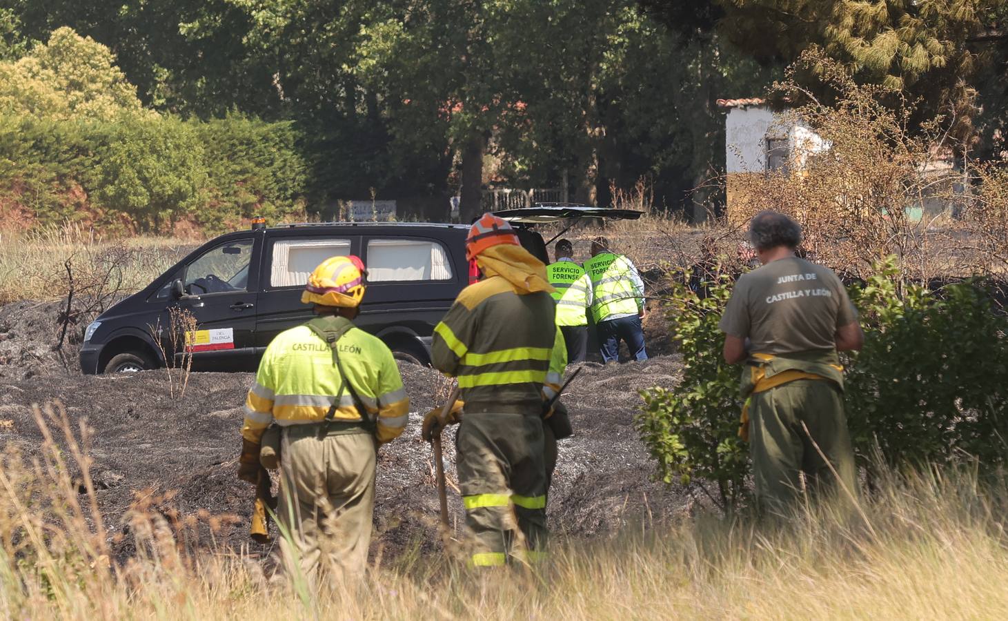 Incendio mortal en Palencia