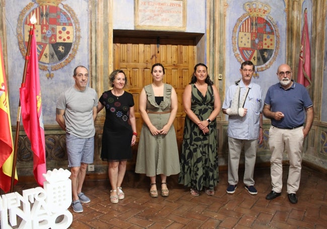 Presentación de la Feria de Imperiales y Comuneros en el Salón de Escudos de Medina del Campo