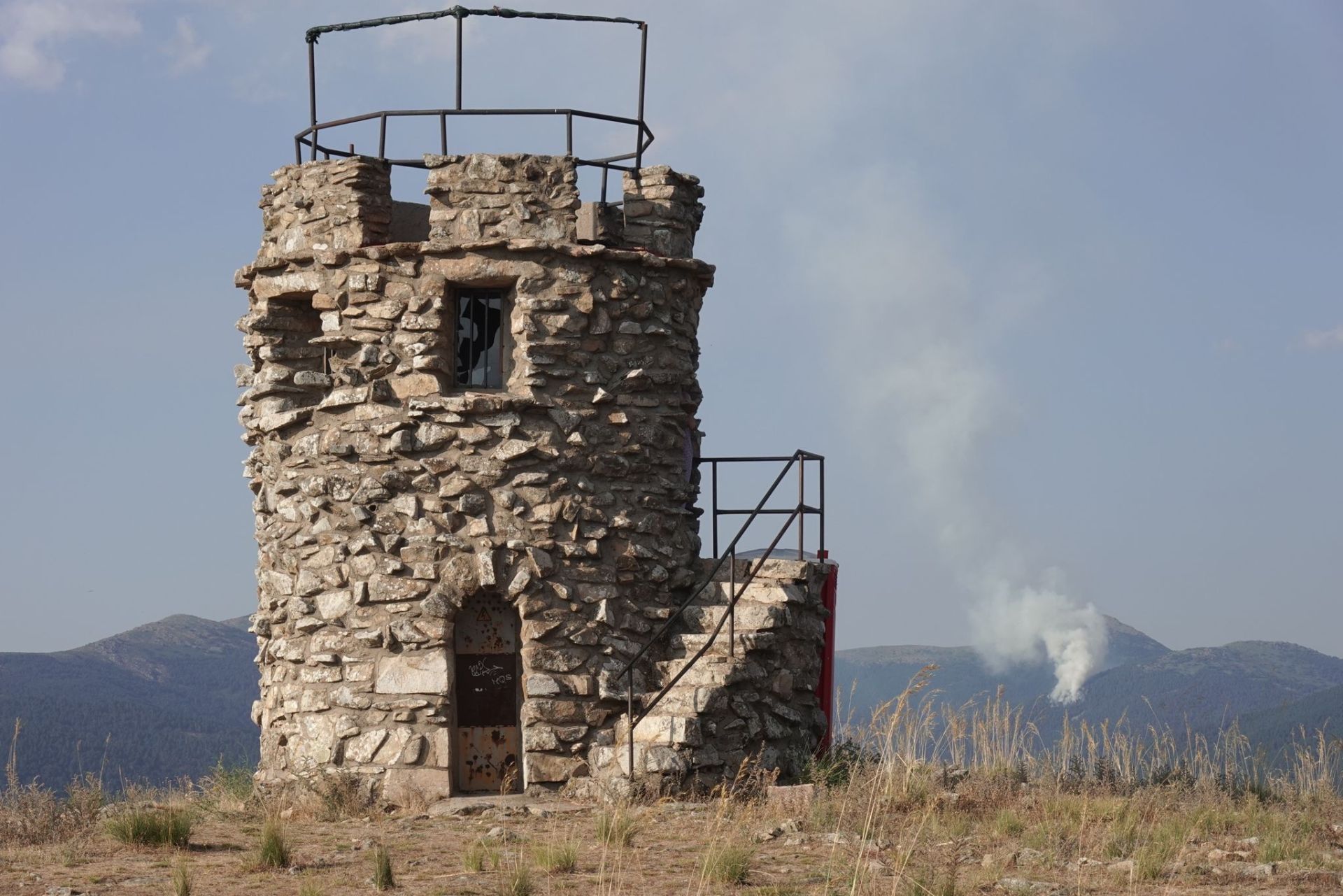 Fotografías del incendio en la sierra de Guadarrama