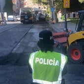 El inicio del asfaltado en López Gómez causa problemas en el tráfico