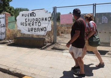 La mitad de los usuarios de los huertos urbanos continúan sin poder regar