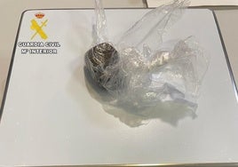 Sustancias estupefacientes intervenidas a la mujer.