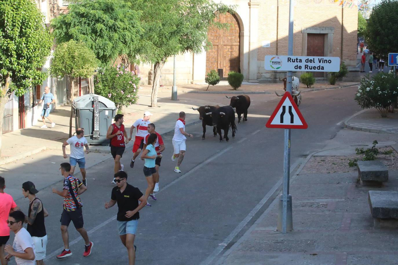 Las imágenes del segundo encierro en La Seca