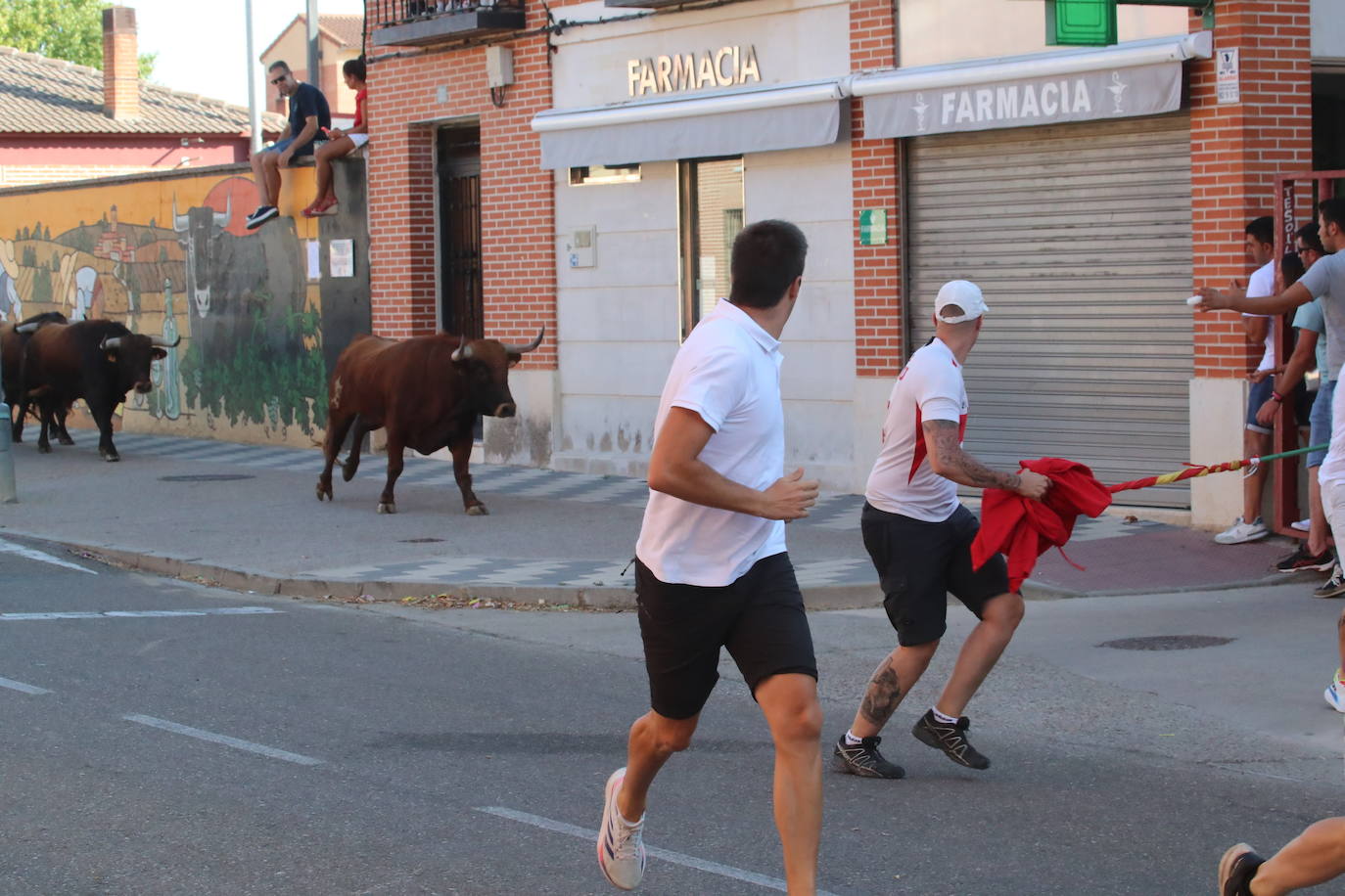 Las imágenes del segundo encierro en La Seca