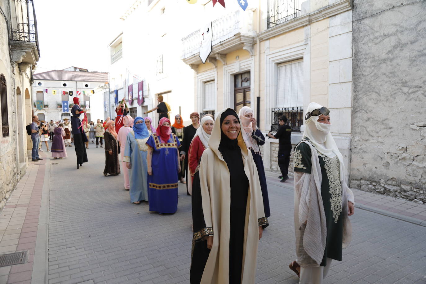 Las imágenes de la recreación de la historia de Campaspero a través de sus vecinos