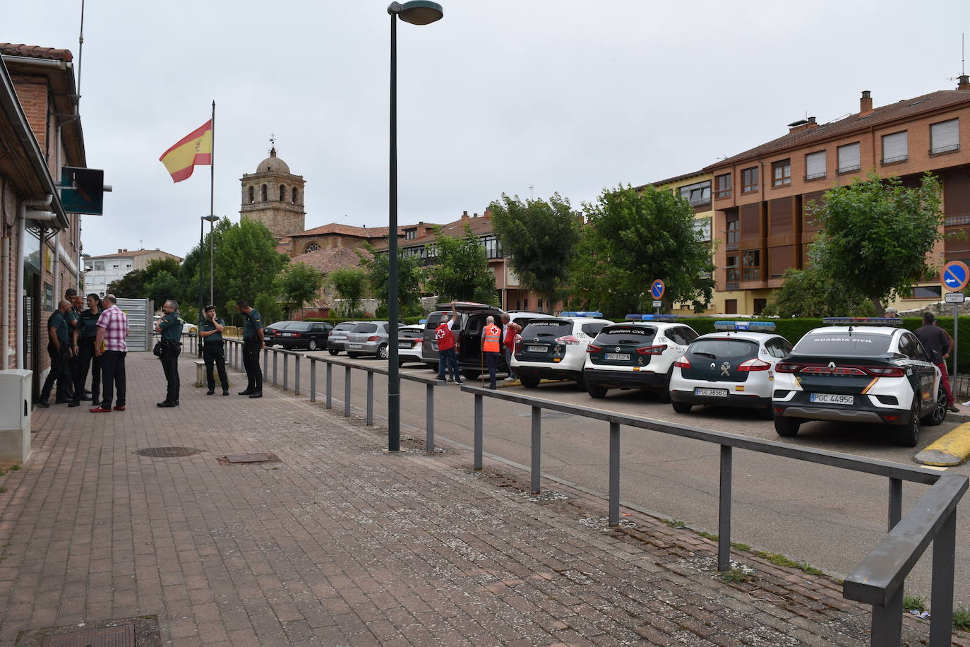 Así transcurre la búsqueda del vecino de Aguilar