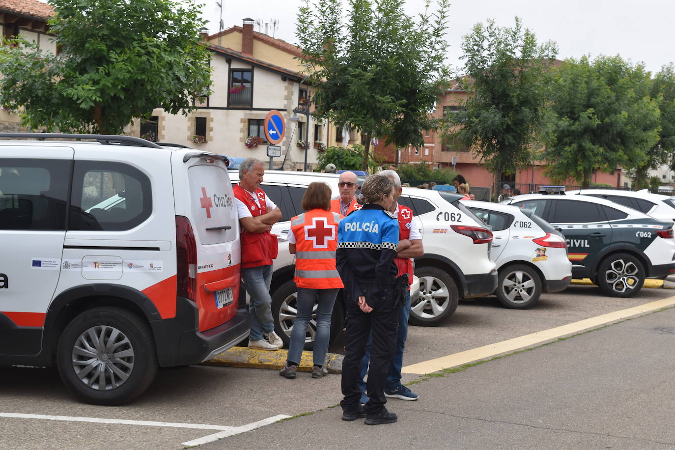 Así transcurre la búsqueda del vecino de Aguilar