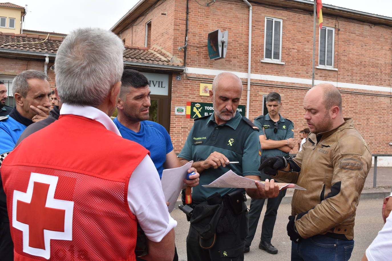 Así transcurre la búsqueda del vecino de Aguilar