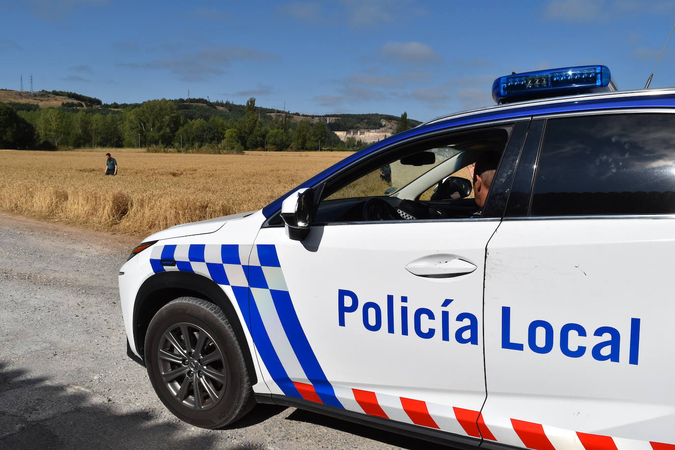 Así transcurre la búsqueda del vecino de Aguilar