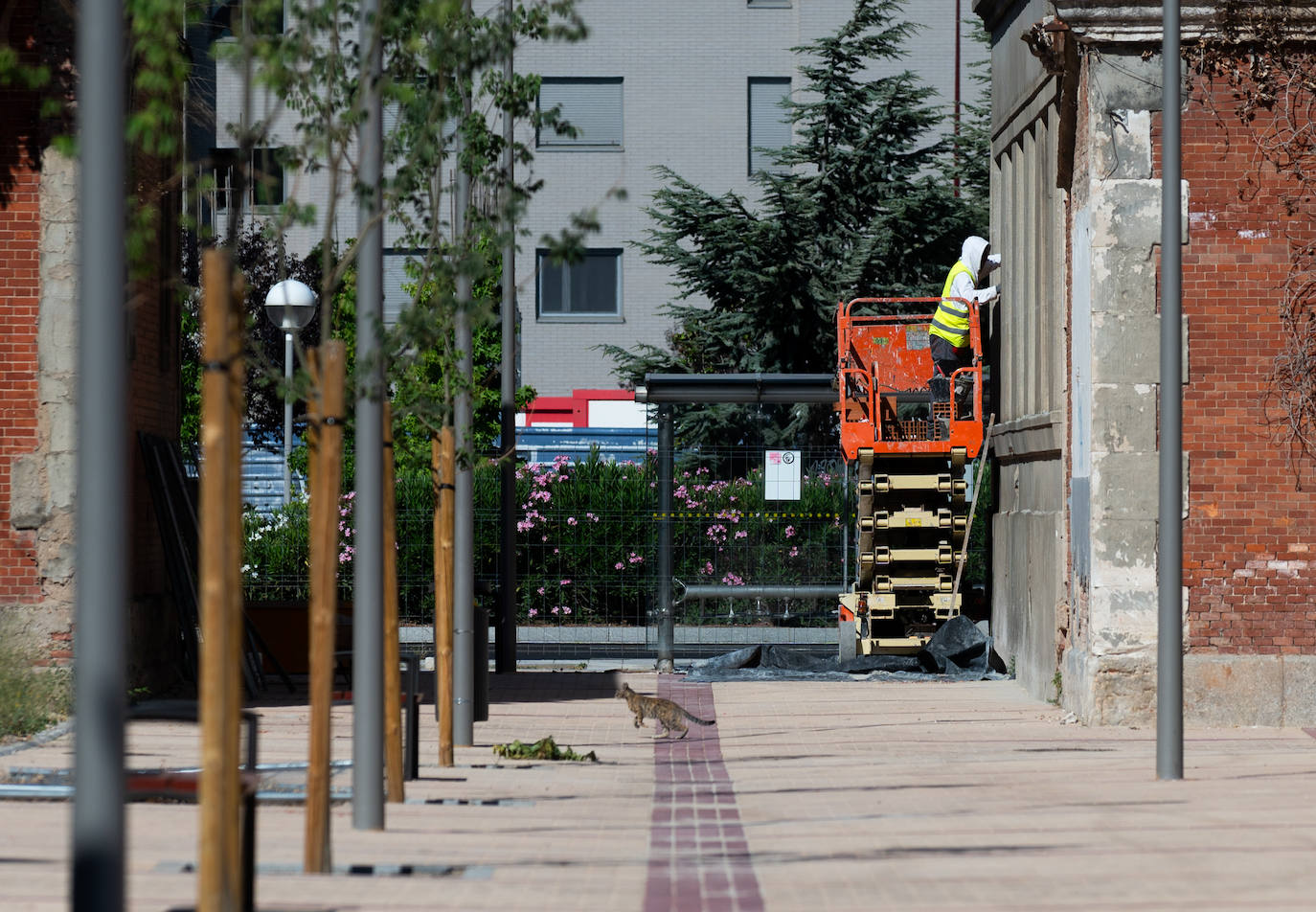 Así se encuentra el cuartel de Farnesio en Valladolid