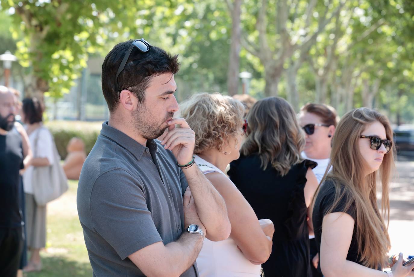 Funeral por Gabriel Villamil en la iglesia de Santa María de La Vega