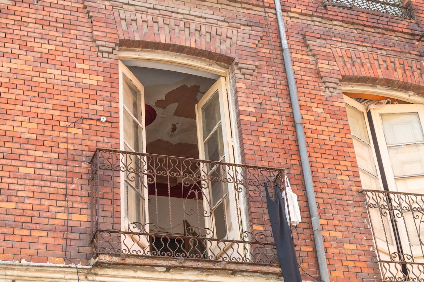 Vivienda okupada en la calle Asunción