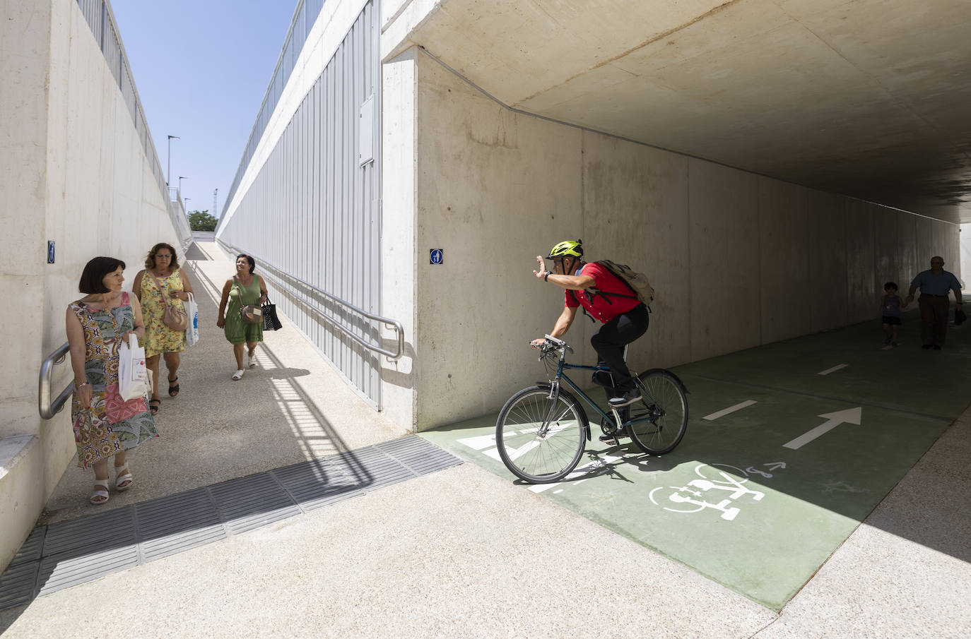 Las imágenes de la apertura del túnel Claret