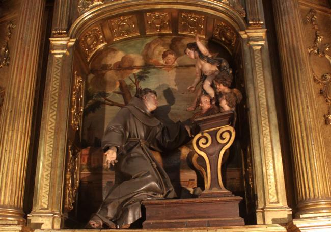 Capilla de San Antonio de Padua en la iglesia de San Andrés.