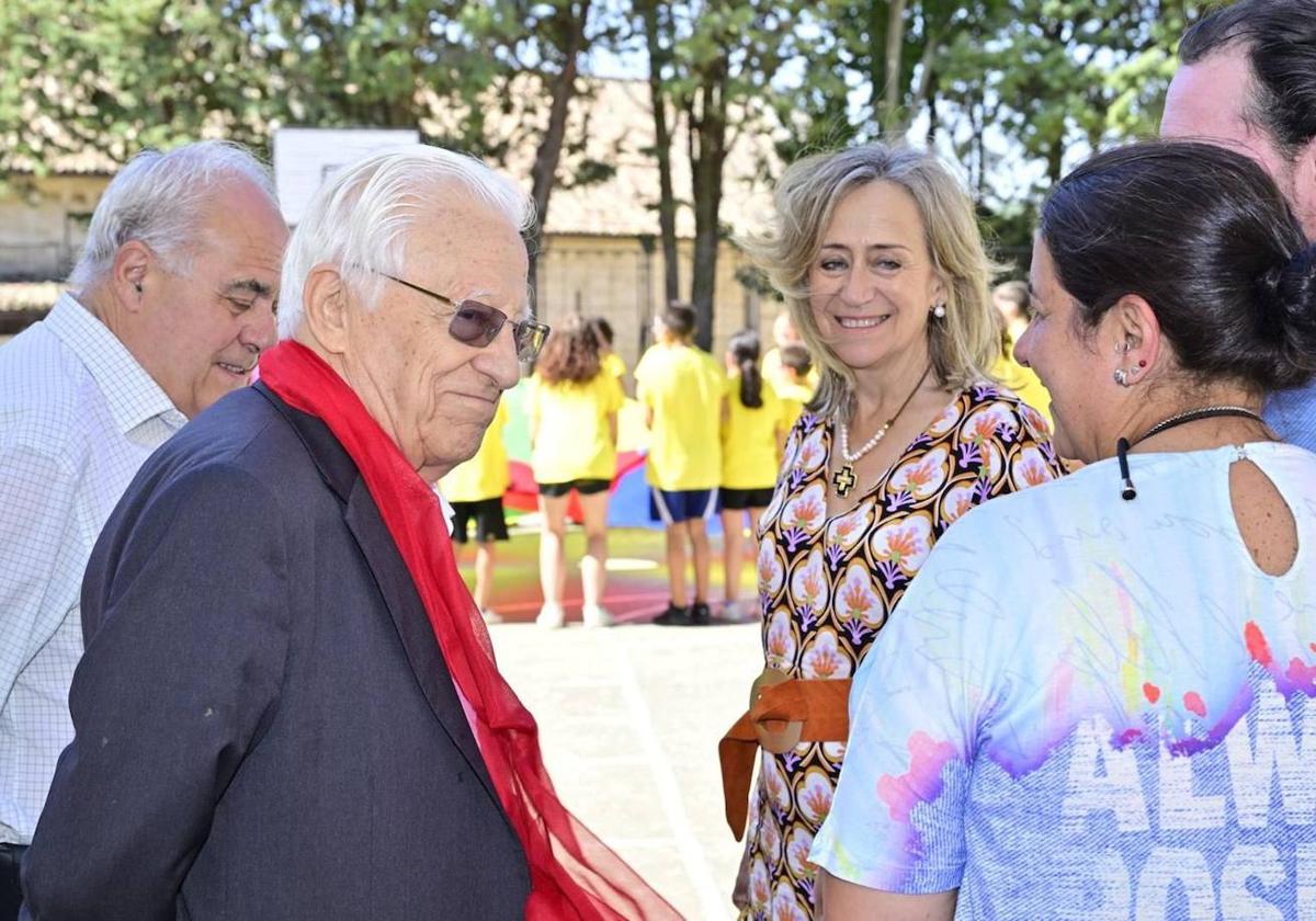 La visita del Padre Ángel a Astudillo