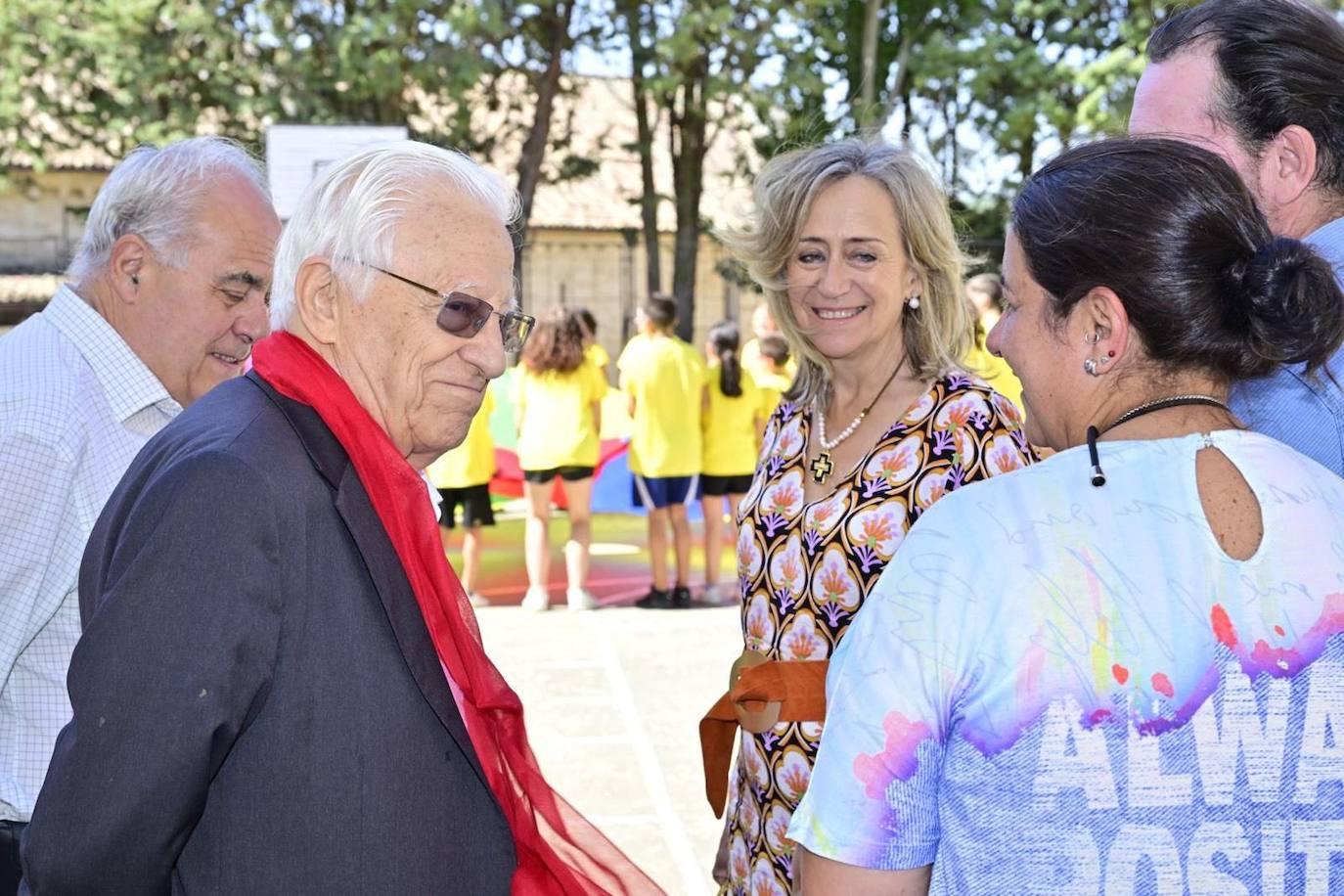 La visita del Padre Ángel a Astudillo