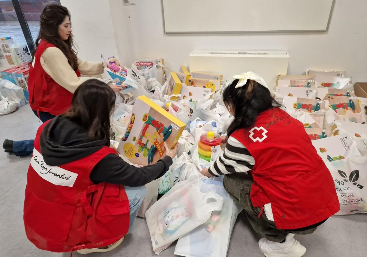 Una de las actividades de Cruz Roja Juventud en Valladolid.