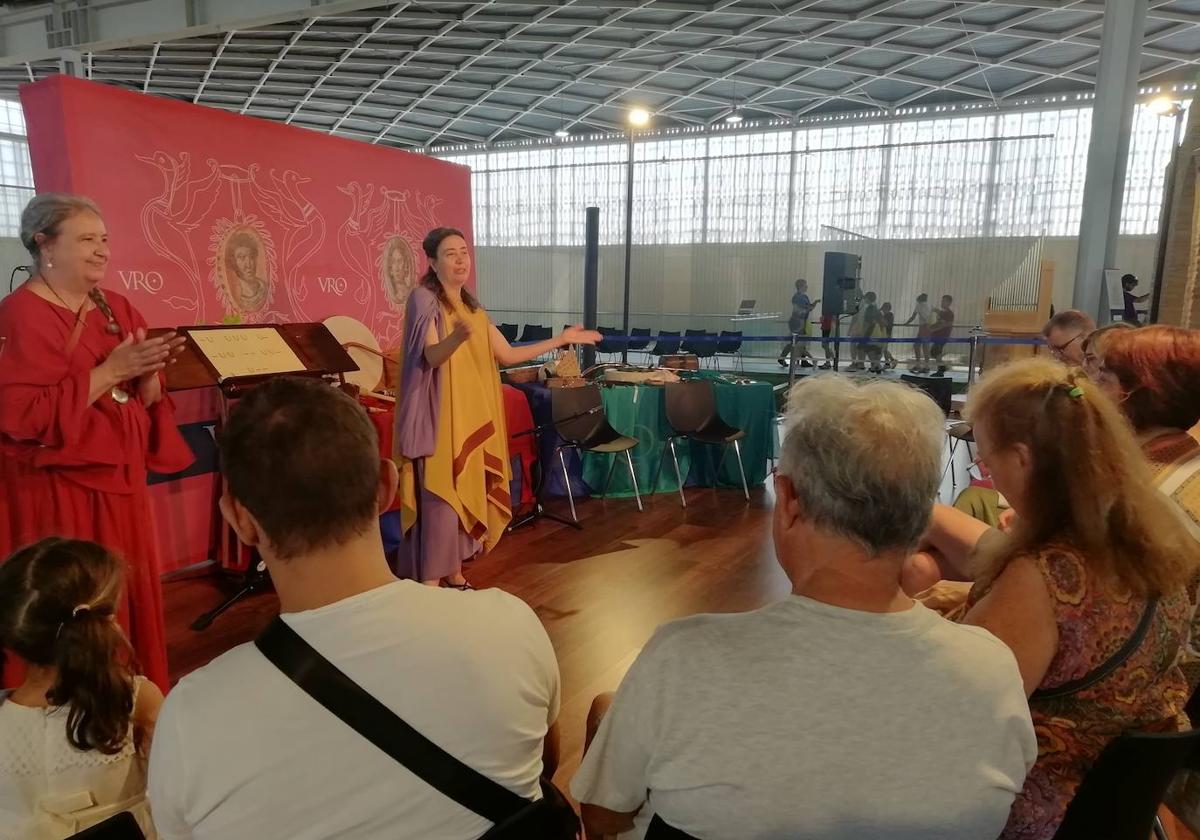 La 'Arqueomúsica' con el Hydraulis da paso a un amplio programa cultural en La Olmeda
