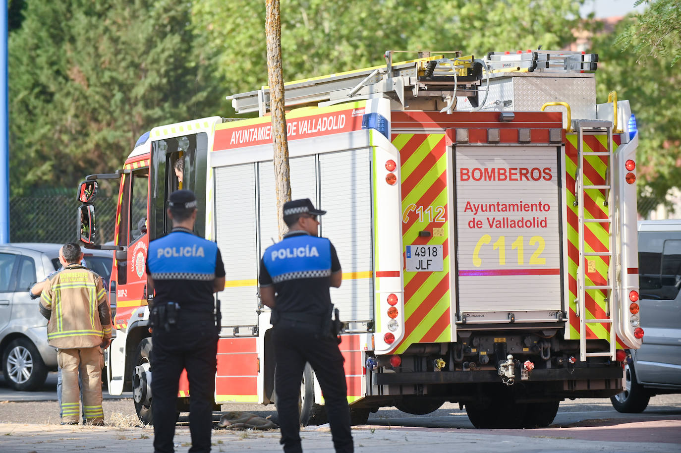 Encuentran muerta a una mujer con signos de violencia en una vivienda incendiada en Valladolid