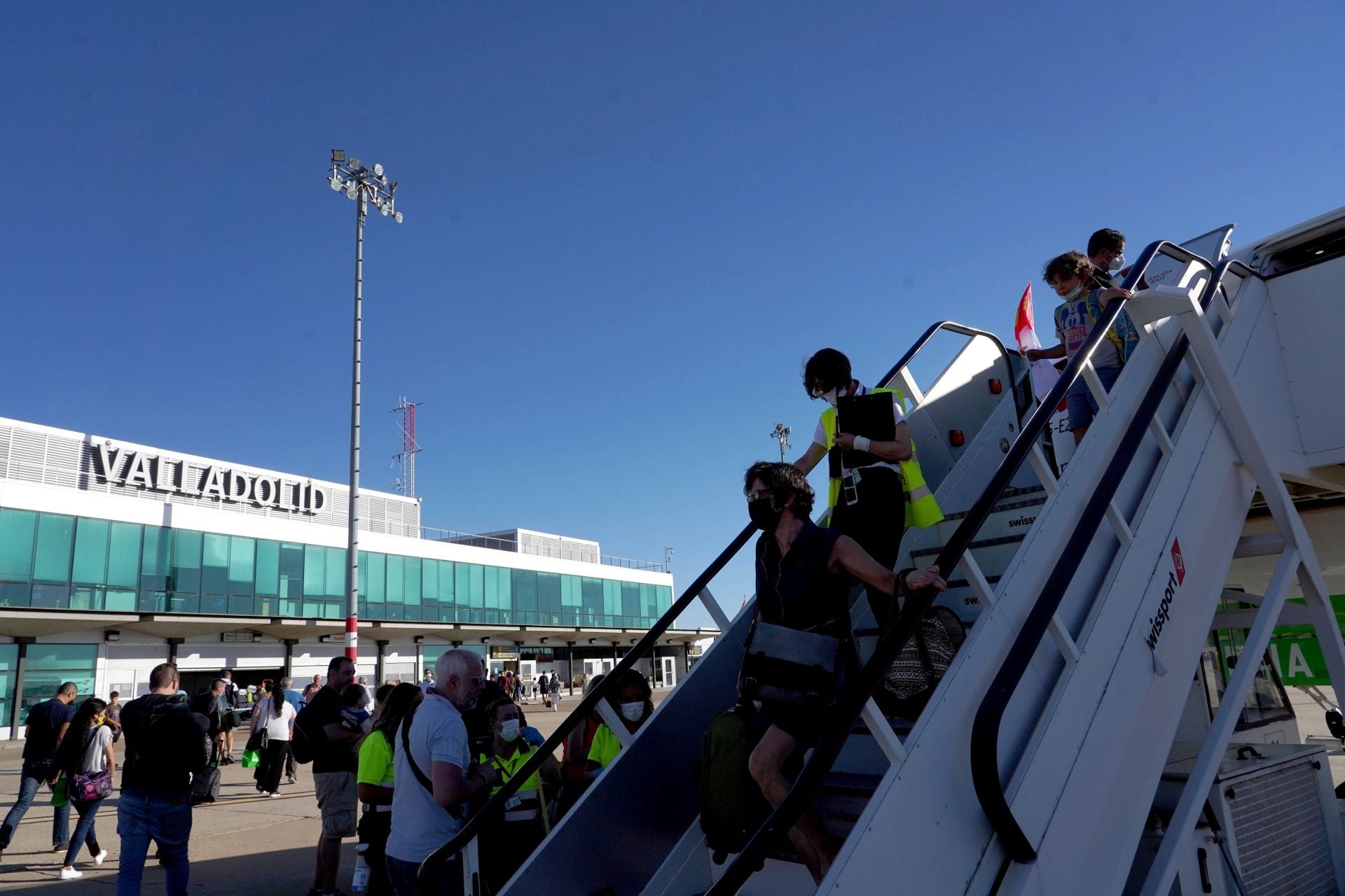 Los aeropuertos de Castilla y León registran más de 160.000 pasajeros hasta julio