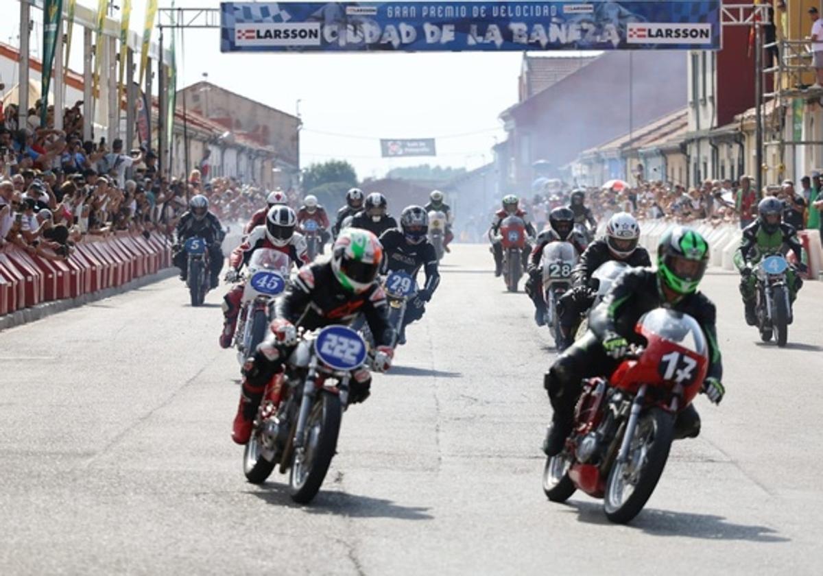 Imagen del Gran Premio de La Bañeza disputado el pasado fin de semana.