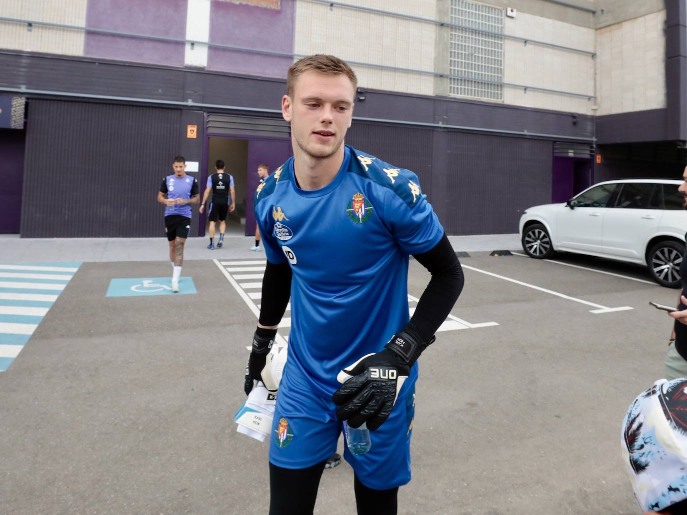 Imágenes del entrenamiento del Real Valladolid