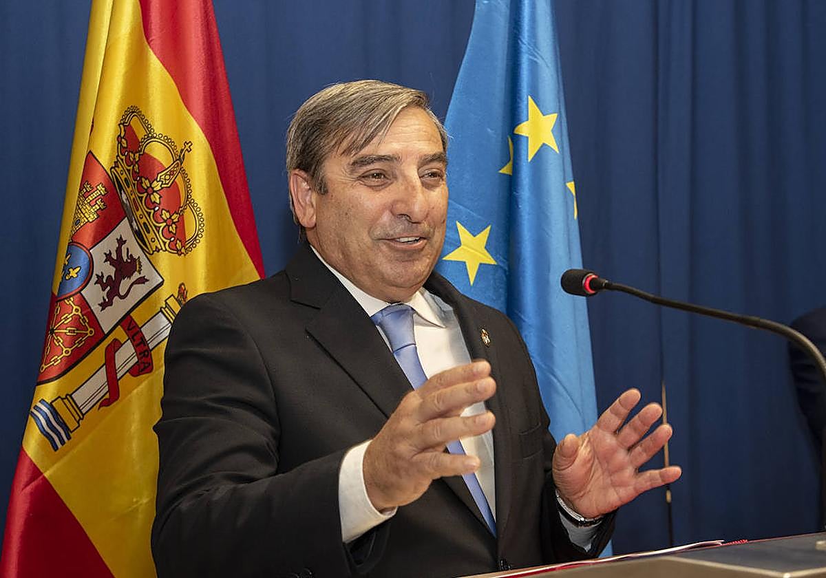 Imagen de archivo del consejero de Movilidad y Transformación digital Jsçé Luis Sanz Merino.